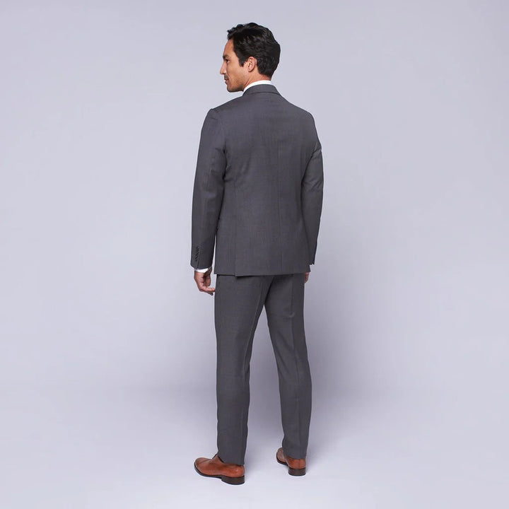 Baroni by MaxMan Solid Suit: Grey