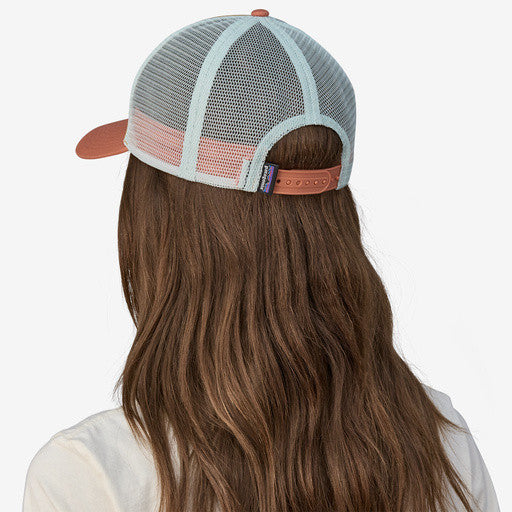 Patagonia P-6 Logo LoPro Trucker Hat: Pufferfish Gold