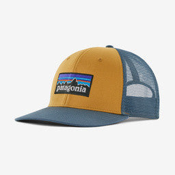 Patagonia P-6 Logo Trucker Hat: Pufferfish Gold