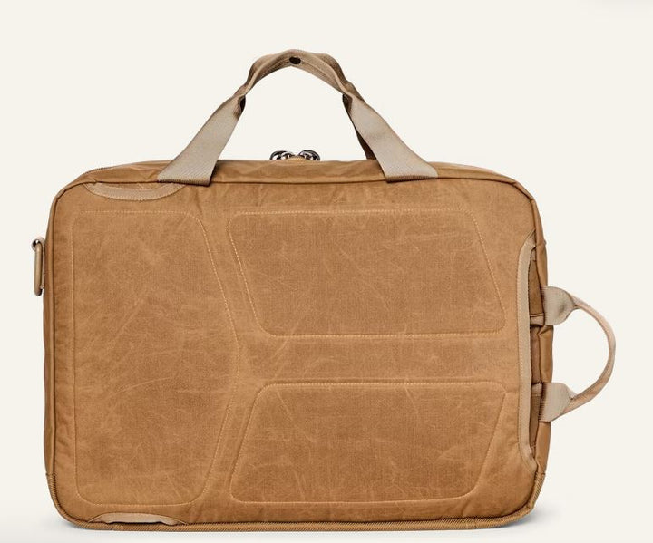 Filson Surveyor Pullman Pack: Dark Tan/Flame