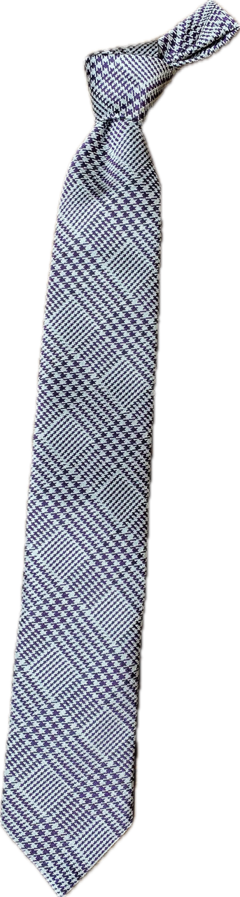 Seaward and Stearn Glen Plaid Tie: Purple