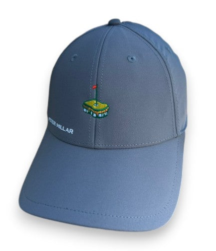Peter Millar Pursuit Pimento Cheese Performance Hat: Gale Grey