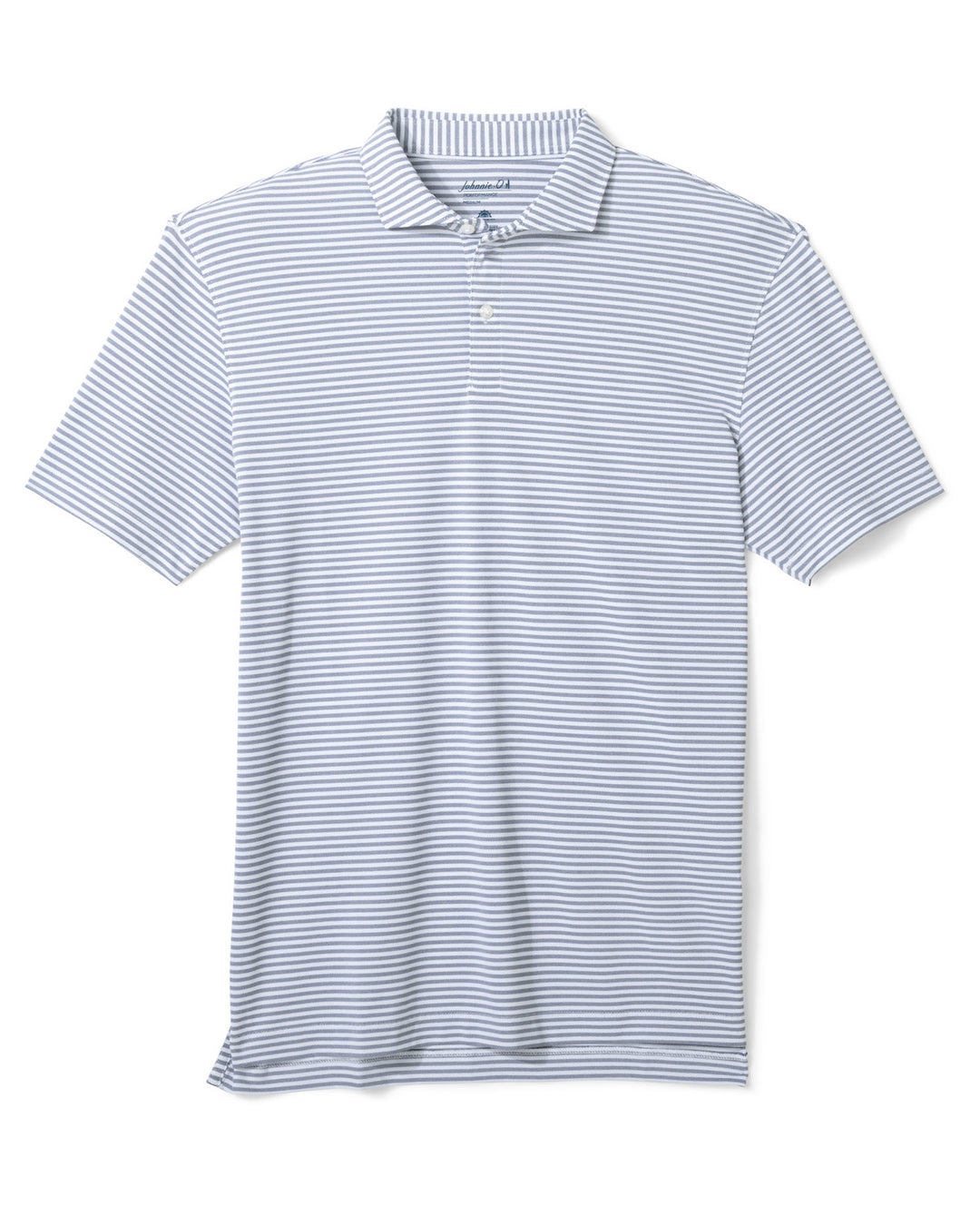 Johnnie-O Performance Mesh Polo - Cruz Stripe: Navy