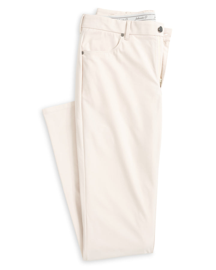 Johnnie-O Cross Country Flex Pants: Stone