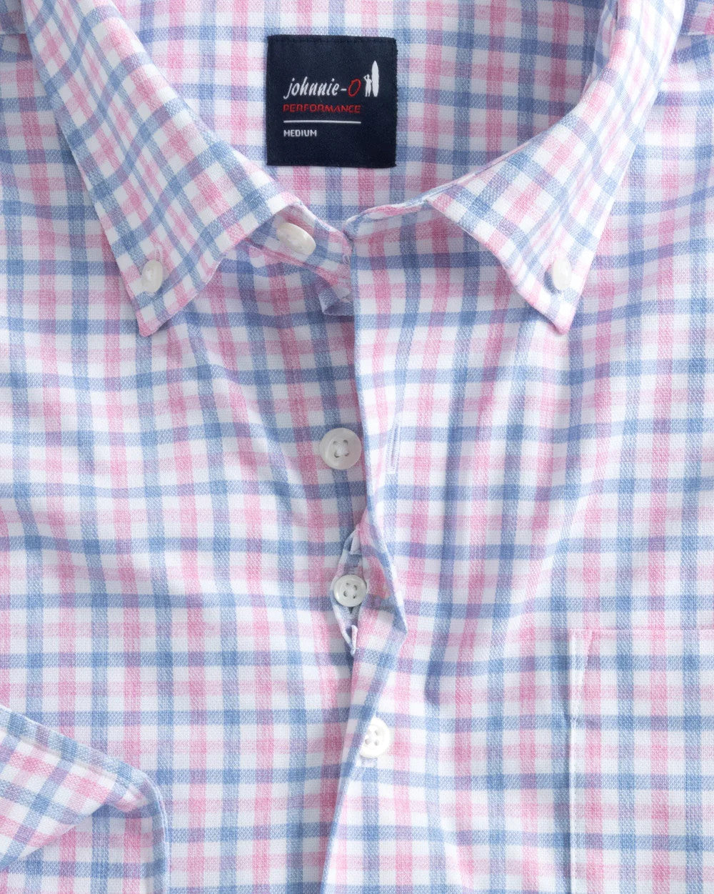 Johnnie-O Rylen Performance Button Up Shirt: Calypso