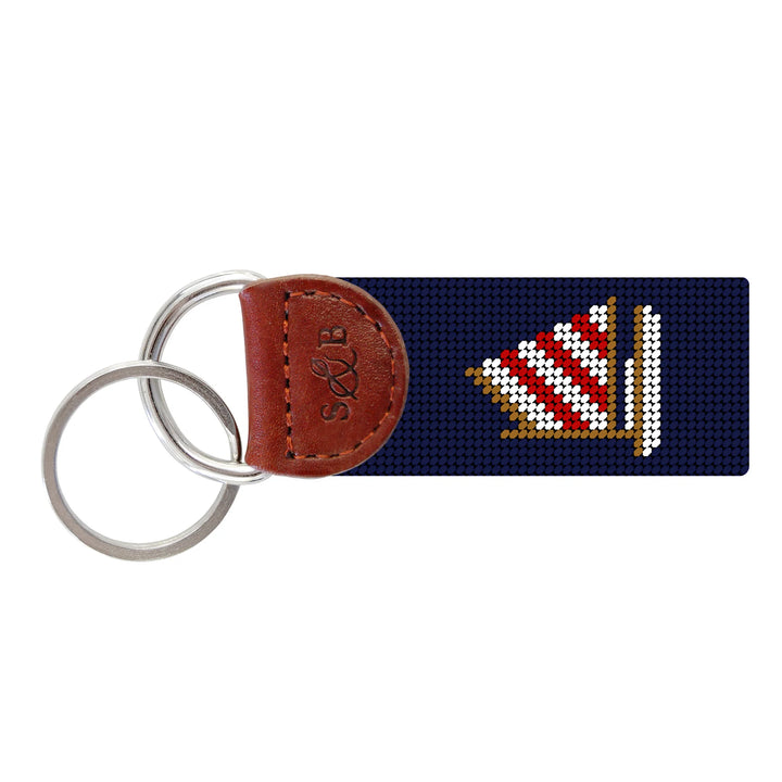 Smathers and Branson Rainbow Fleet Key Fob: Dark Navy