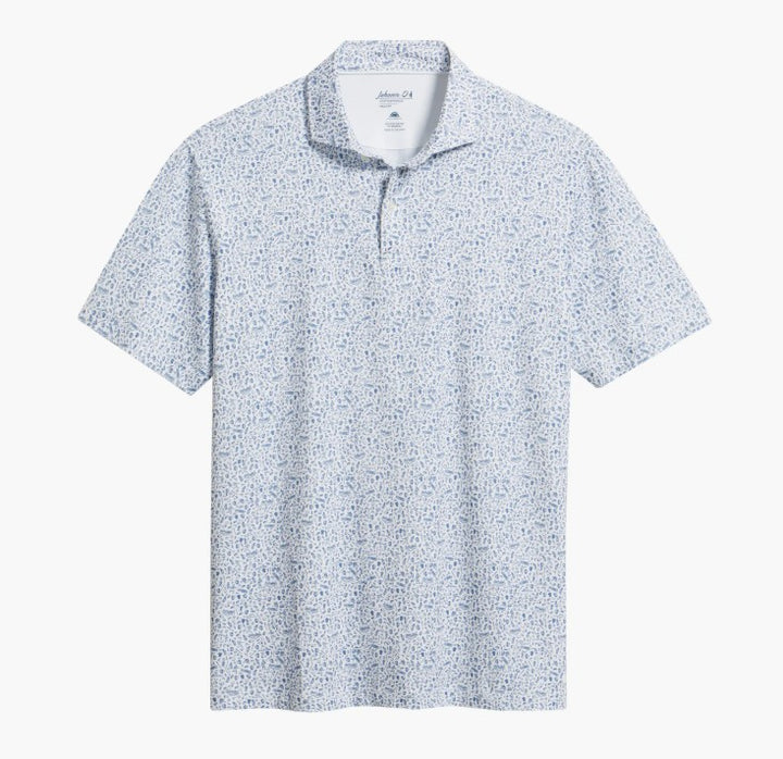 Johnnie-O Performance Jersey Polo - Rally Cap: Midnight Navy