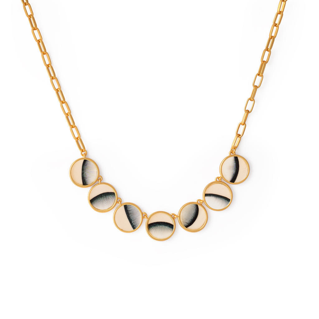 Brackish Zoe Multi-Bezel Necklace