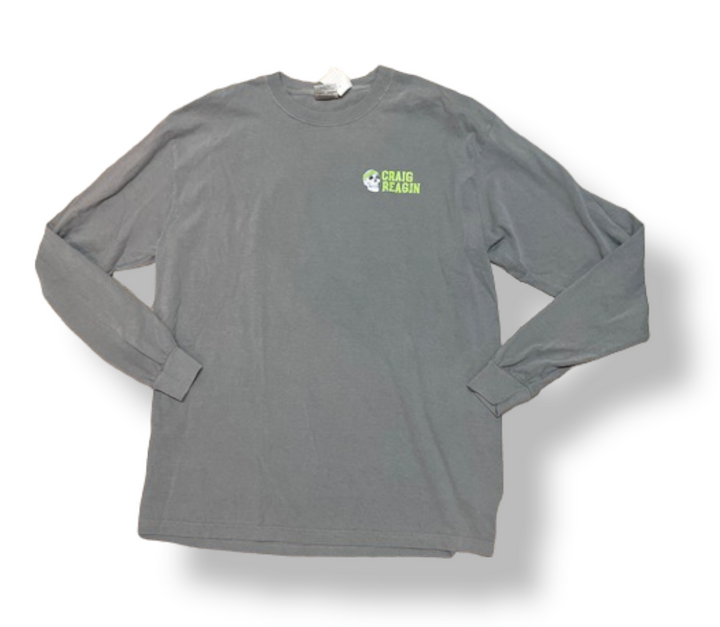 Craig Reagin Rockstar Long Sleeve T-shirt: Grey