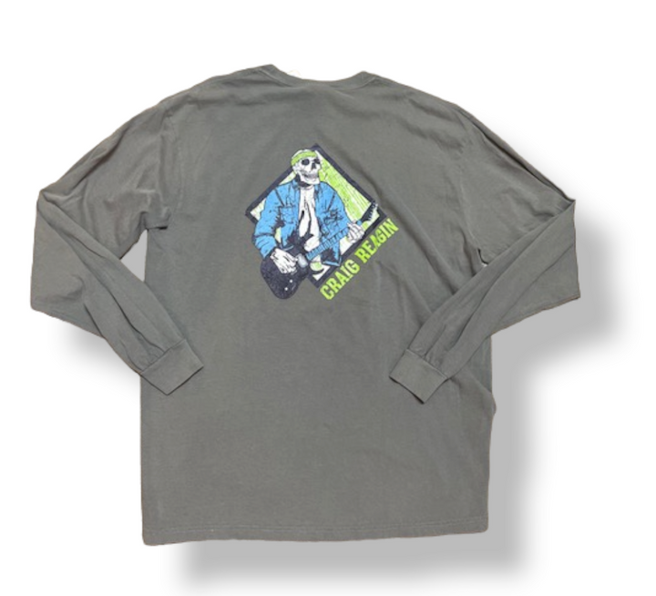 Craig Reagin Rockstar Long Sleeve T-shirt: Grey