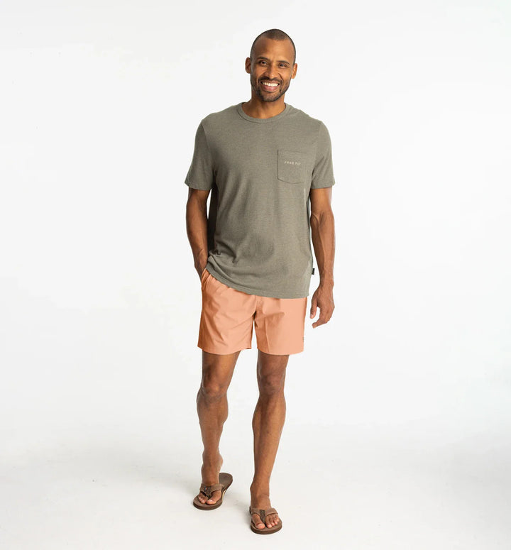 Free Fly Men's Men's Breeze Short – 6": Rust