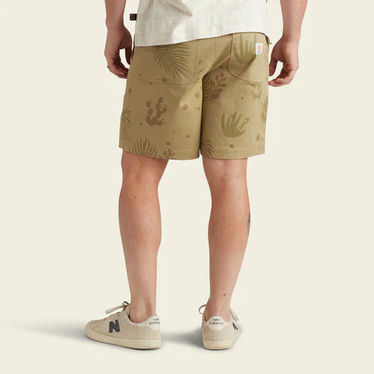 Howler Brothers Clarksville Walk Shorts: Forest Floor: Treehouse