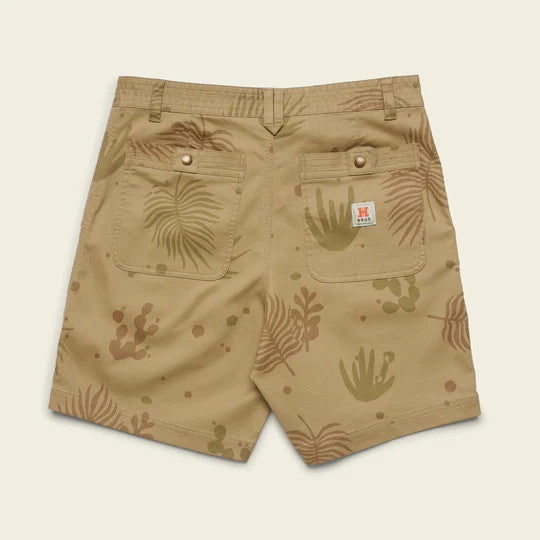 Howler Brothers Clarksville Walk Shorts: Forest Floor: Treehouse