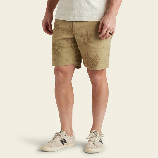Howler Brothers Clarksville Walk Shorts: Forest Floor: Treehouse
