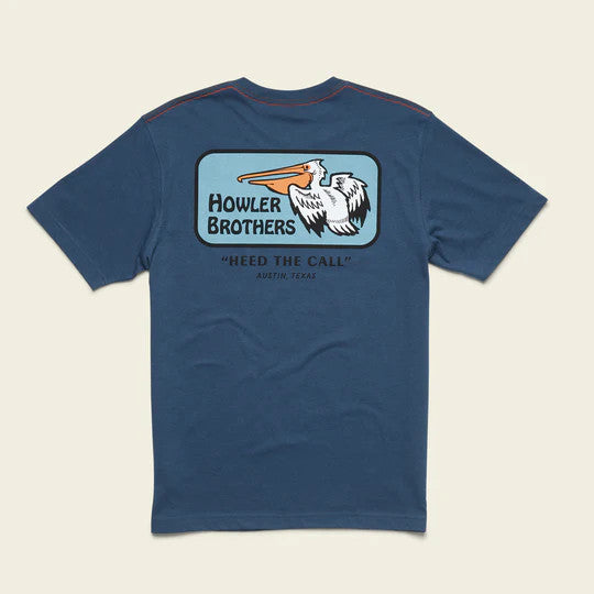 Howler Brothers Pelican Badge T-Shirt: