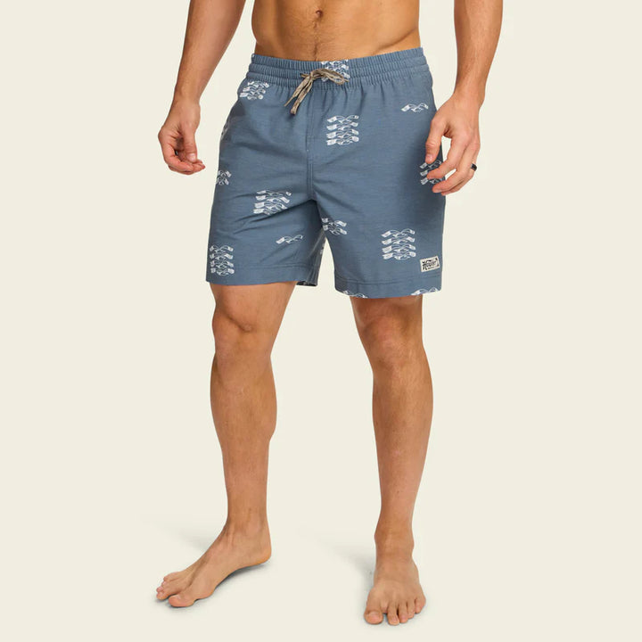 Howler Brothers Deep Set Boardshorts 17" - Flock Seagulls: Key Largo