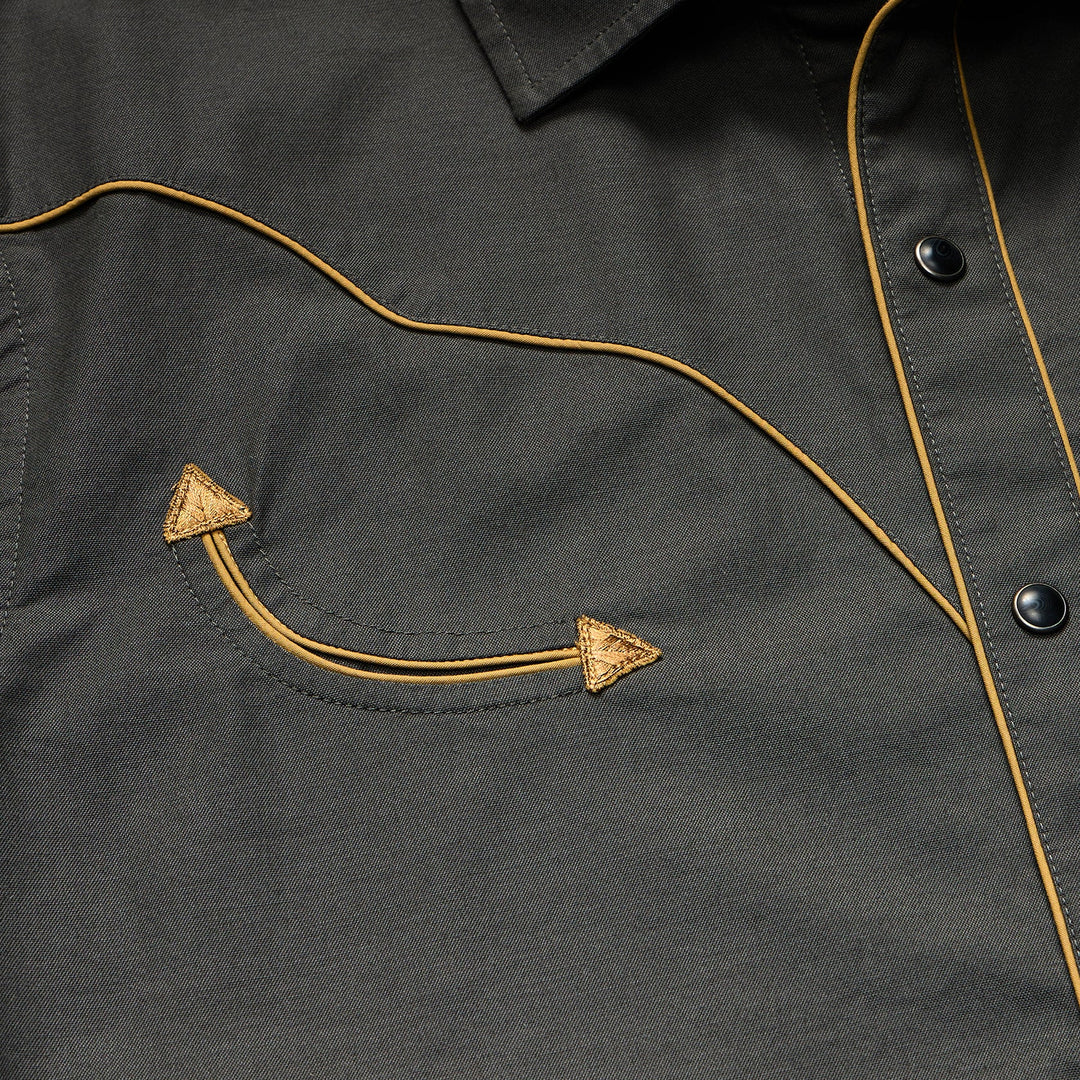 Howler Brother's Broncbuster Snap Shirt: Antique Black