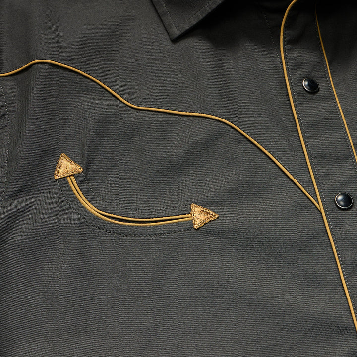 Howler Brother's Broncbuster Snap Shirt: Antique Black