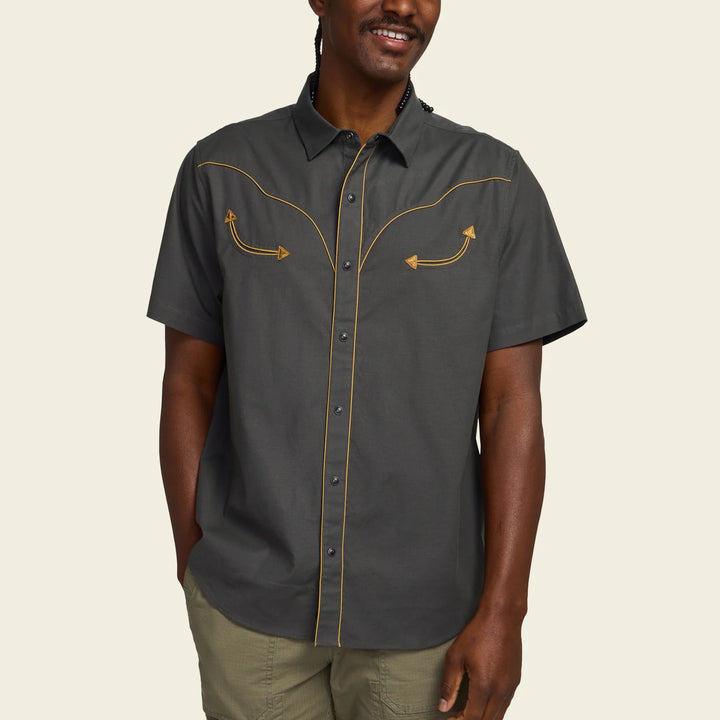 Howler Brother's Broncbuster Snap Shirt: Antique Black