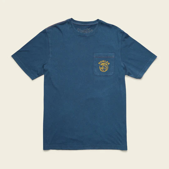 Howler Brothers Worldwide Stoke Cotton Pocket T-Shirt: Key Largo