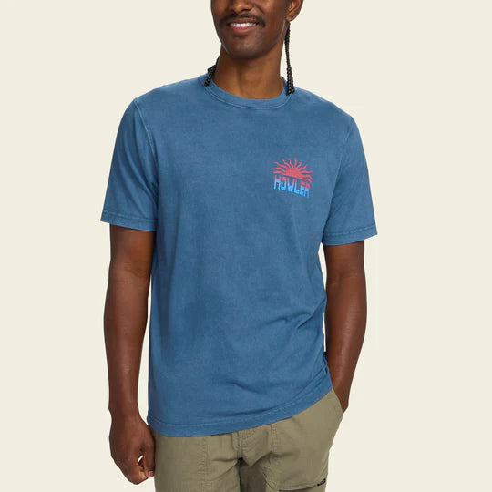 Howler Brothers El Sol Cotton Pocket T-Shirt: Key Largo