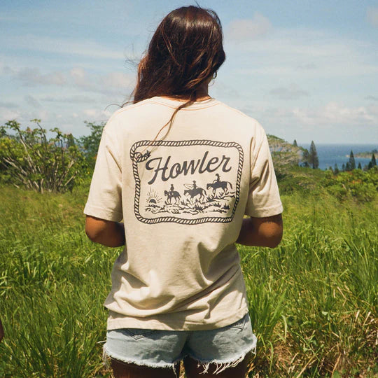 Howler Brothers Howler Posse T-Shirt: Sand Heather