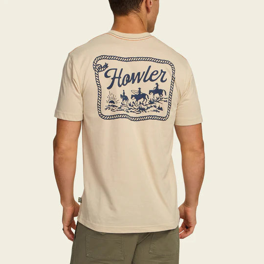 Howler Brothers Howler Posse T-Shirt: Sand Heather