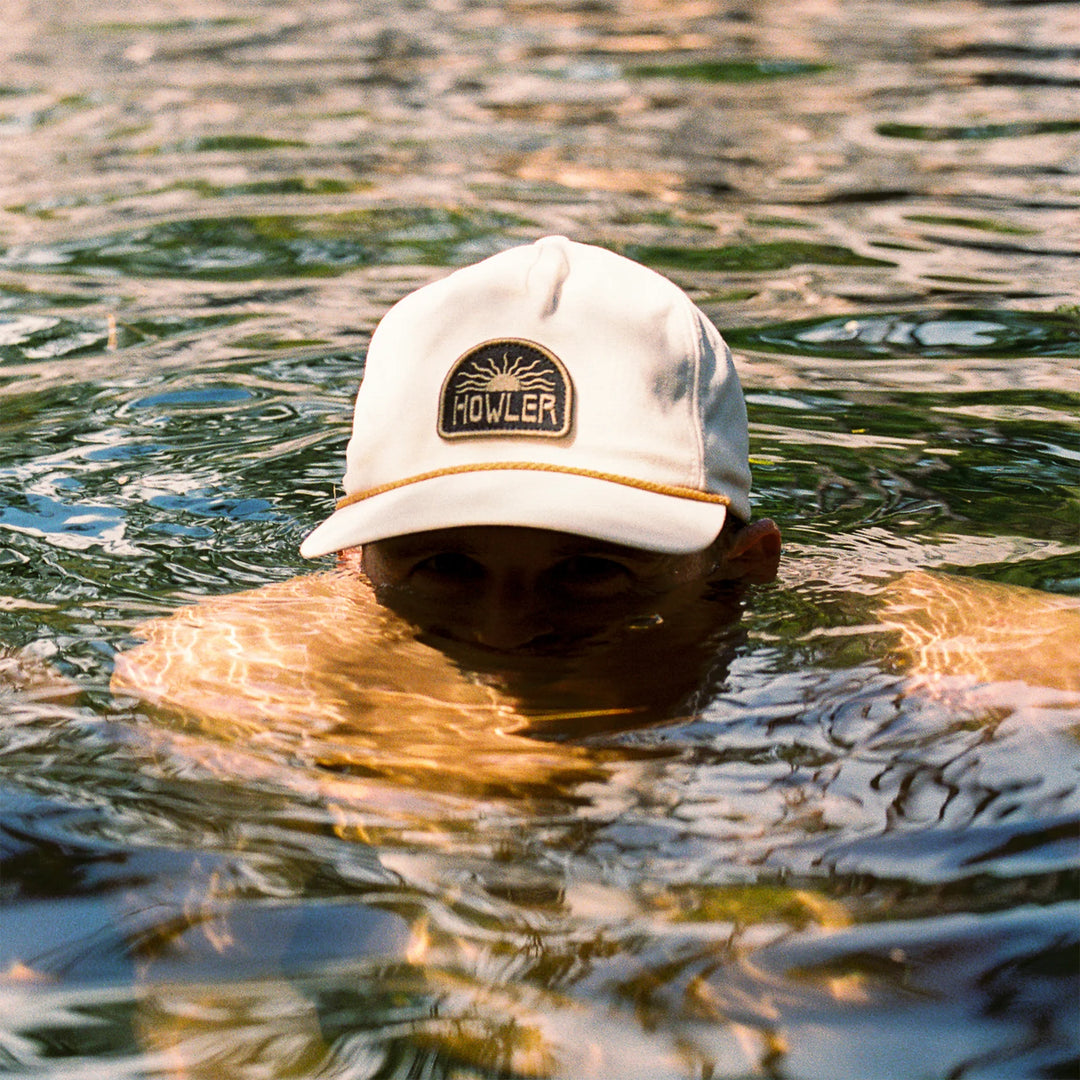 Howler Bros El Sol Snapback: White