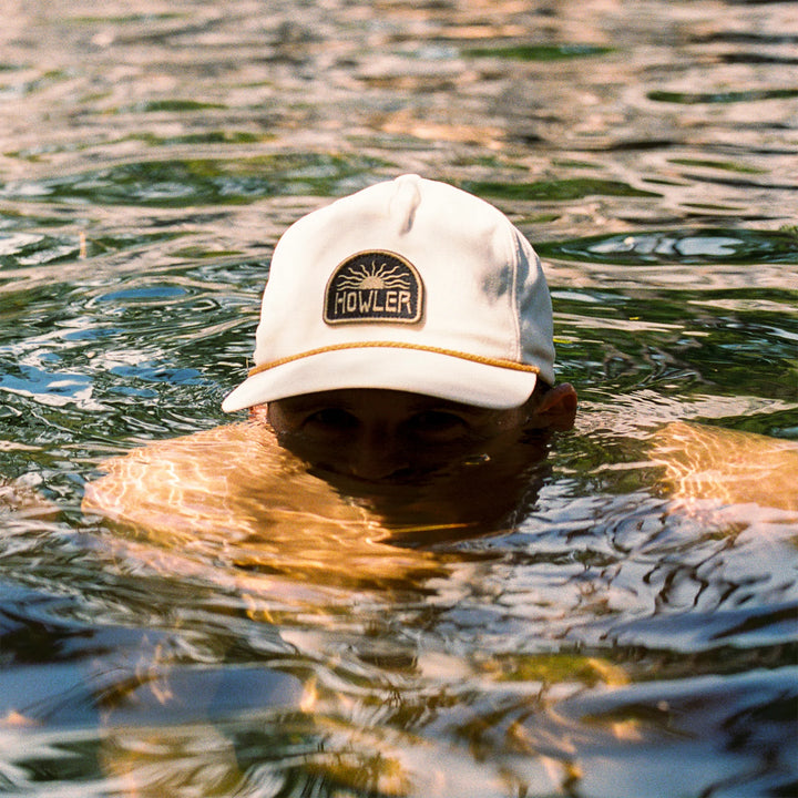 Howler Bros El Sol Snapback: White