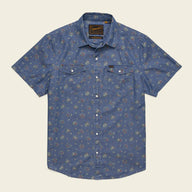 Howler Bros H Bar B Snapshirt - Bouquets: Washed Indigo