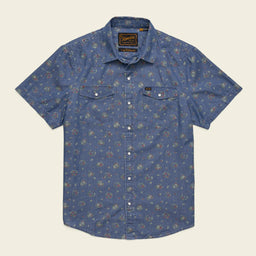 Howler Bros H Bar B Snapshirt - Bouquets: Washed Indigo - image 1