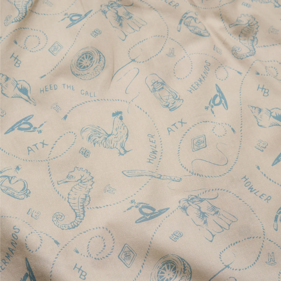 Howler Bros H Bar B Snapshirt - Sea Rodeo: Sand