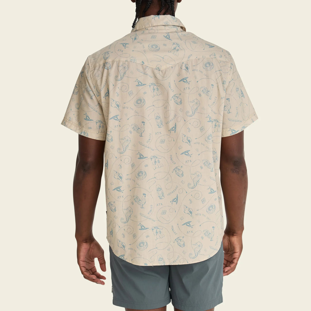 Howler Bros H Bar B Snapshirt - Sea Rodeo: Sand