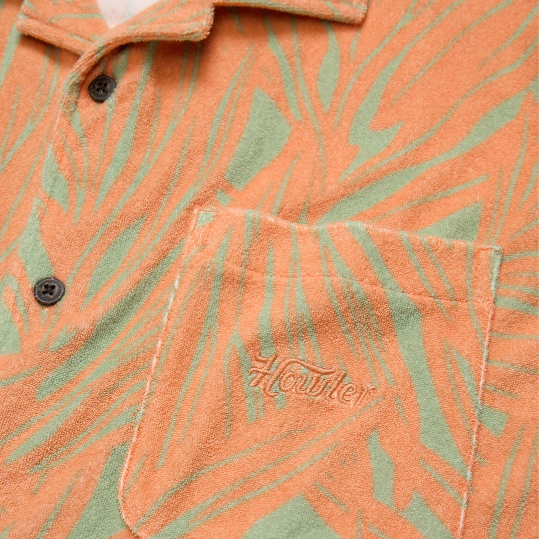 Howler Bros Palapa Terry Shirt: Full Frondal - Dreamsicle
