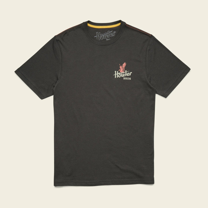 Howler Bros Electric Mangroves T-Shirt: Antique Black