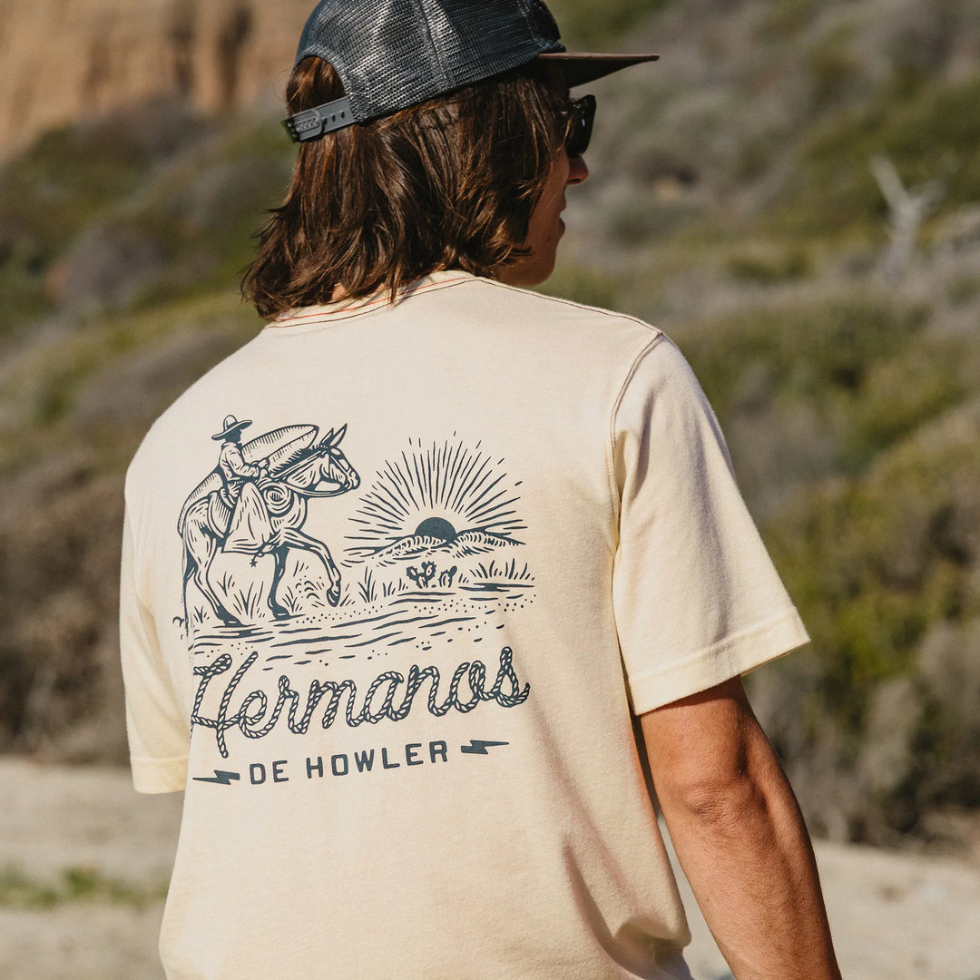Howler Sunset Rider T-shirt: Natural