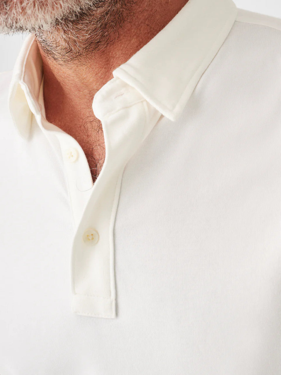 Faherty Movement™ Short-Sleeve Polo: White