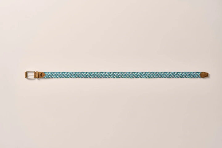 Johnnie-O Cotton Stretch Belt: Bluegrass