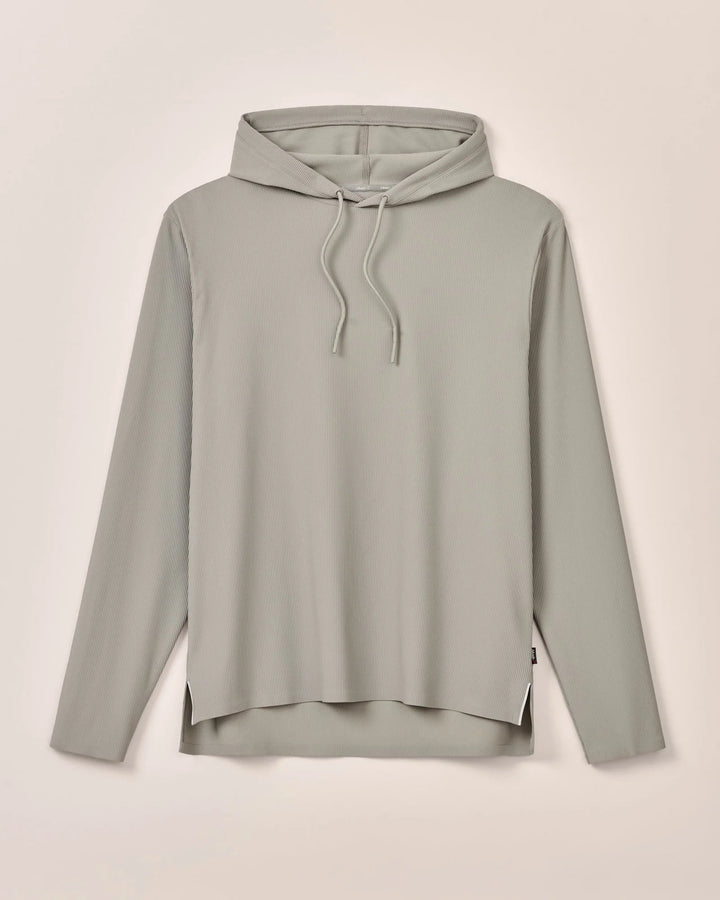 Johnnie-O Hoppin Performance Drawstring Hoodie: Seal