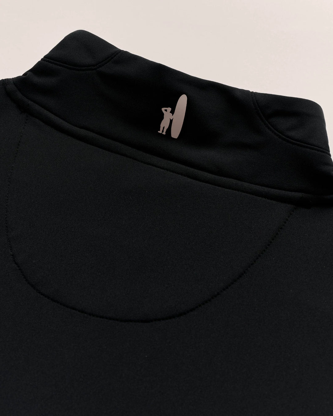 Johnnie-O Motion Performance 1/4 Zip Pullover: Black