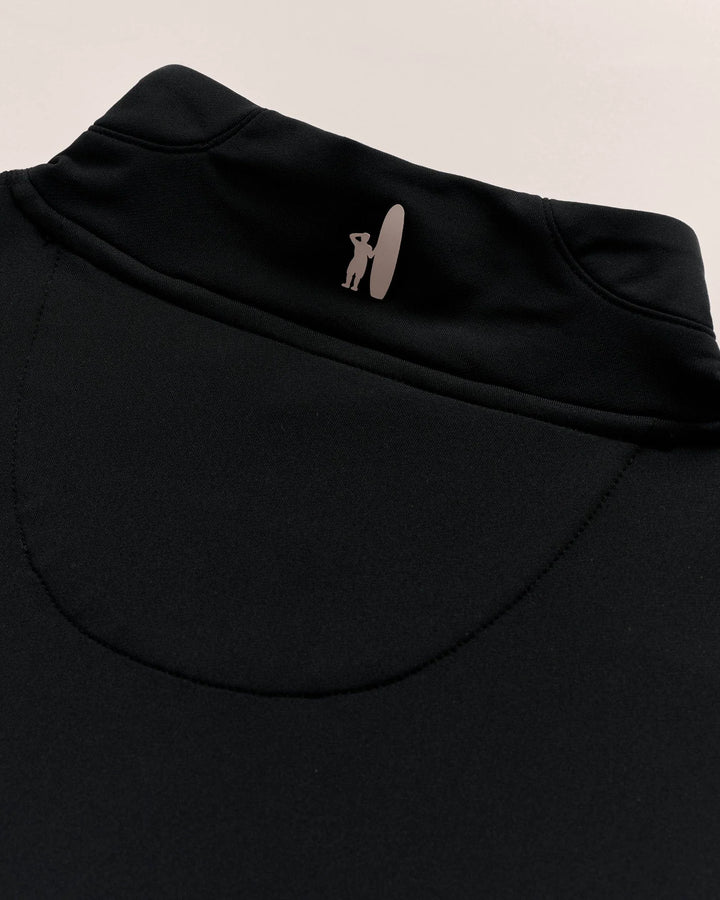 Johnnie-O Motion Performance 1/4 Zip Pullover: Black