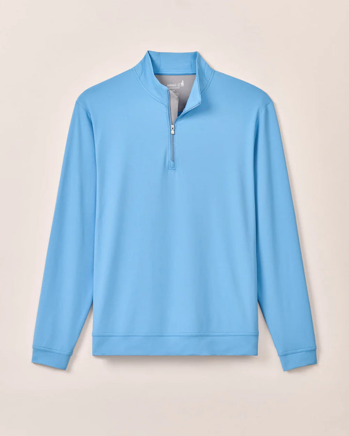 Johnnie-O Motion Performance 1/4 Zip Pullover: Maliblu