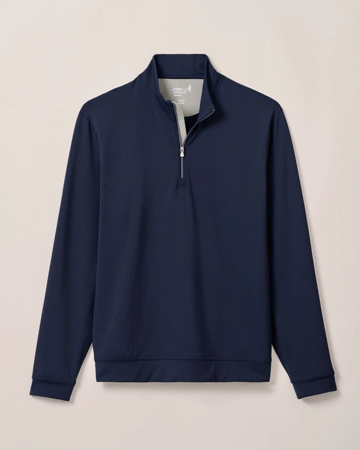 Johnnie-O Motion Performance 1/4 Zip Pullover: Navy