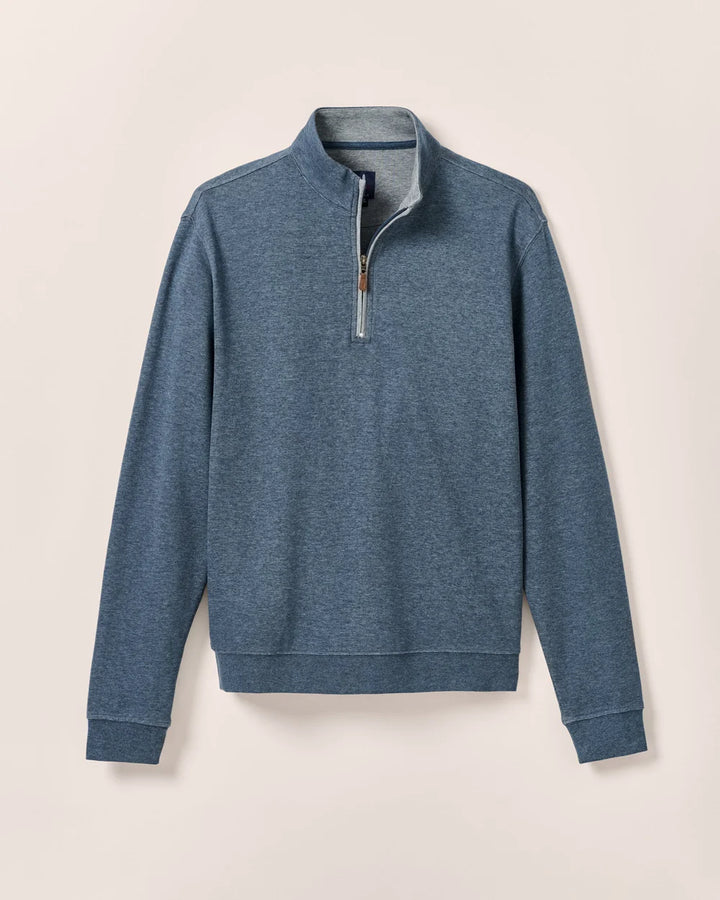 Johnnie-O Sully 1/4 Zip Pullover: Helios Blue