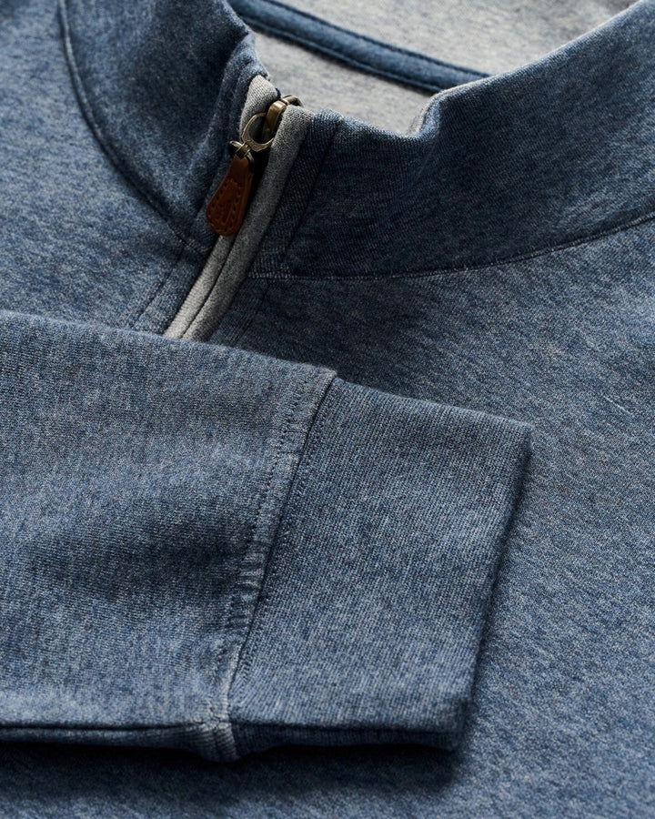 Johnnie-O Sully 1/4 Zip Pullover: Helios Blue