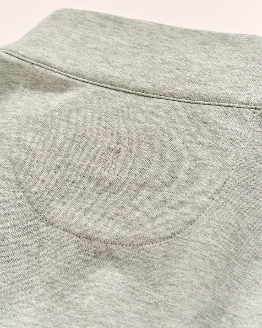 Johnnie-O Sully 1/4 Zip Pullover: Light Gray