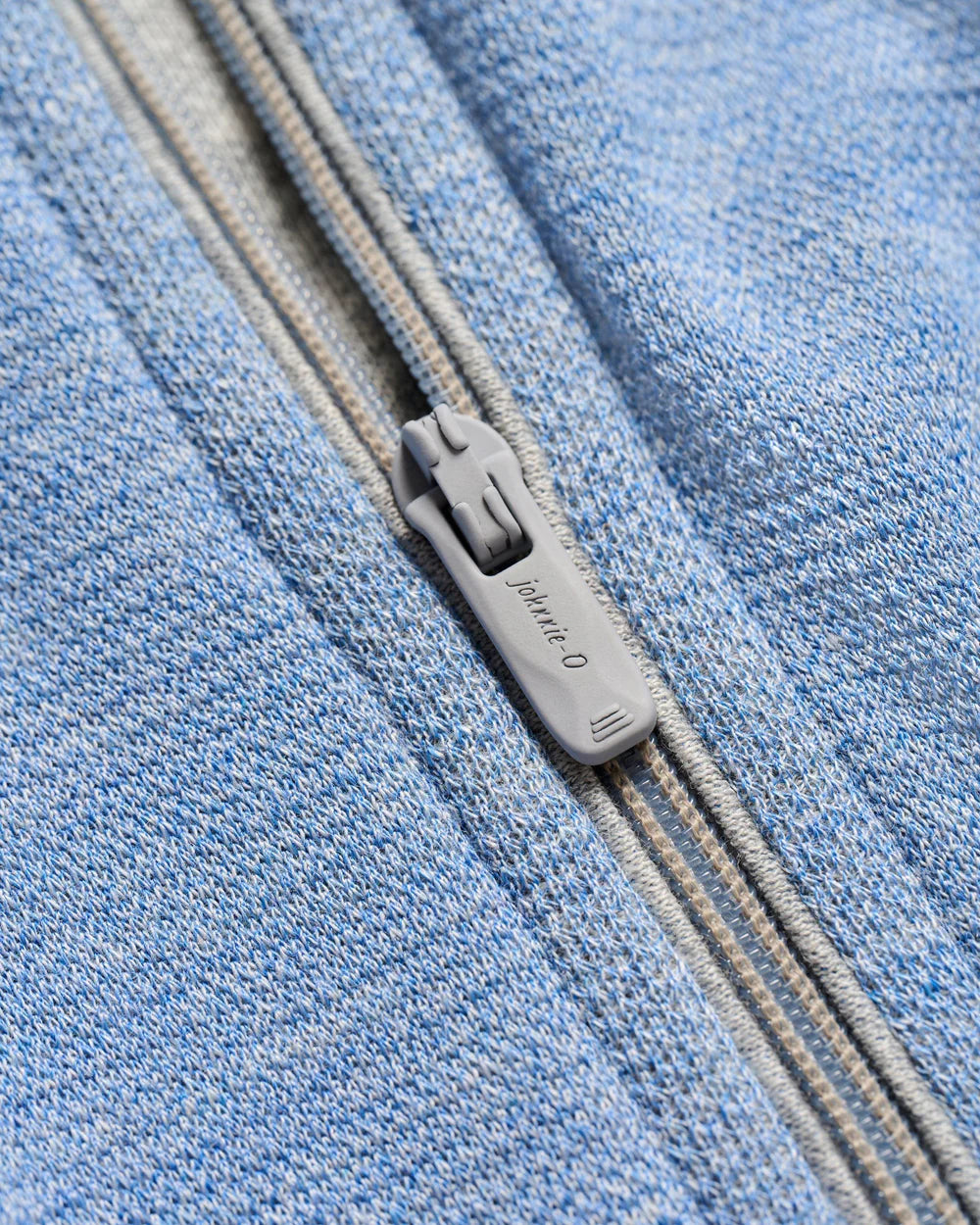 Johnnie-O Hanks Lightweight Textured 1/4 Zip Pullover: Lapis