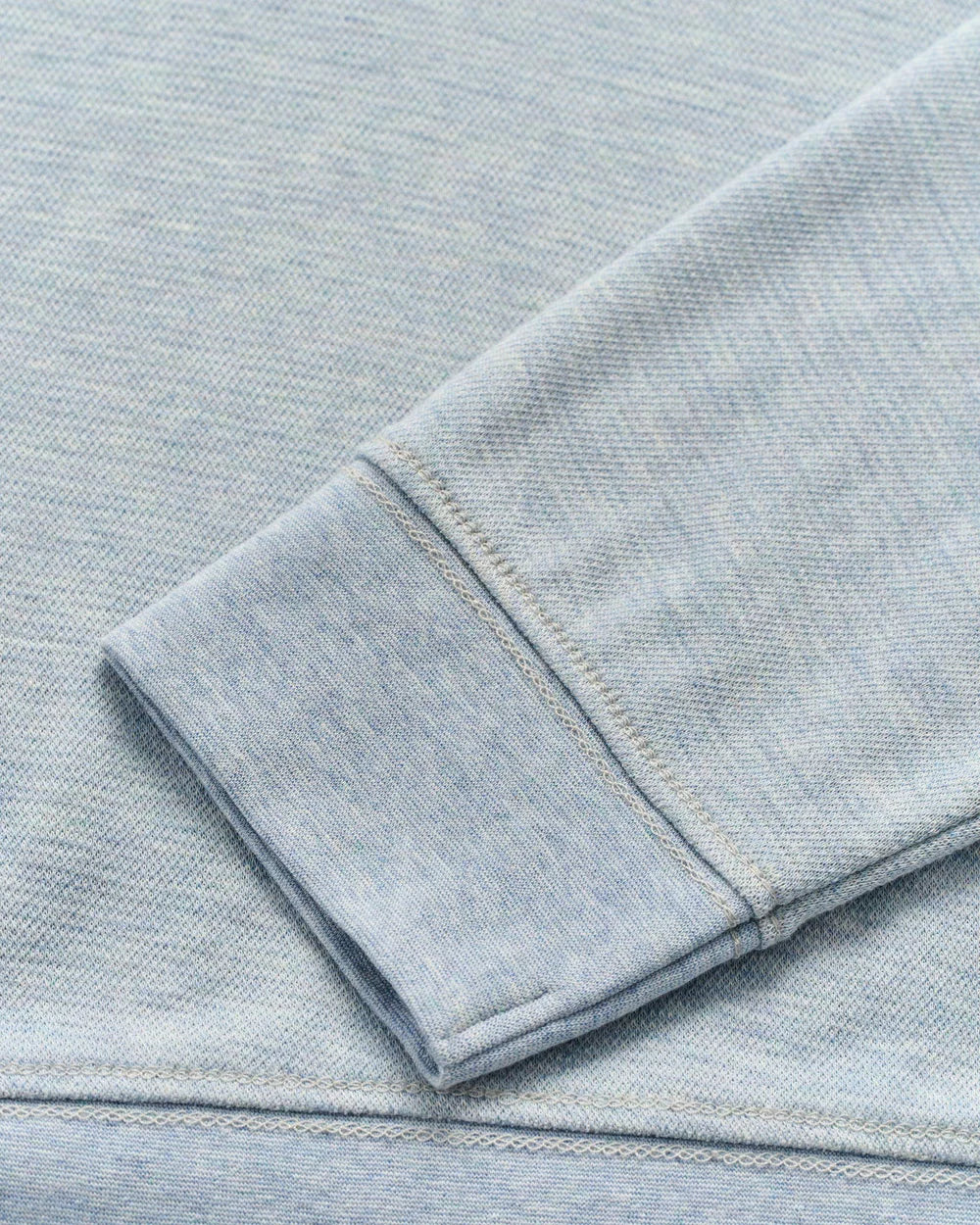 Johnnie-O Hanks Lightweight Textured 1/4 Zip Pullover: Maliblu
