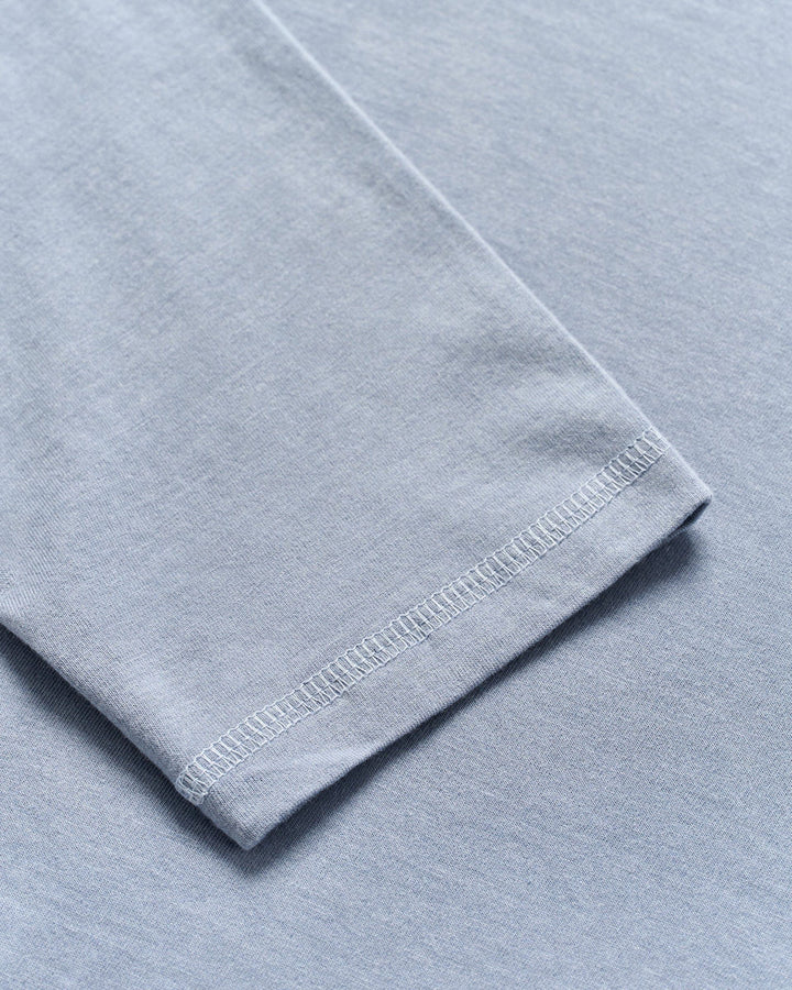 Johnnie-O Brennan Long Sleeve Cotton Blend T-Shirt: Navy