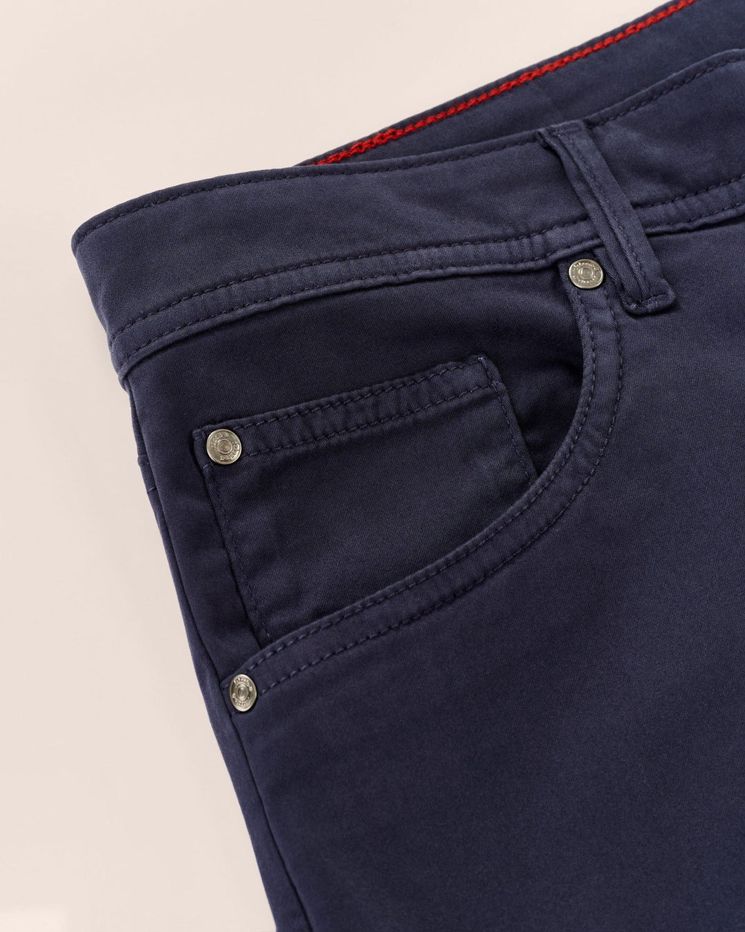 Johnnie-O Carmel Sateen 5-Pocket Pant: Dark Navy